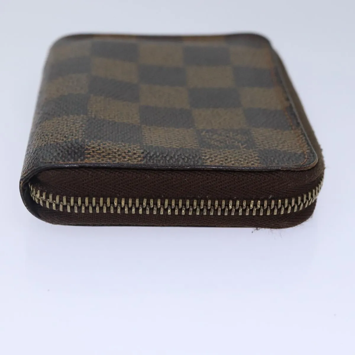 Trendy Inspired Louis Vuitton Damier Ebene Zippy Coin Purse N63070 Lv Auth Bs17148