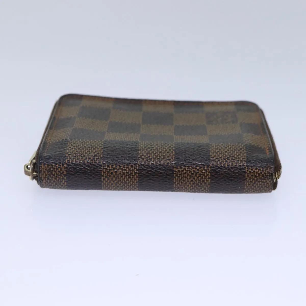 Trendy Inspired Louis Vuitton Damier Ebene Zippy Coin Purse N63070 Lv Auth Bs17148