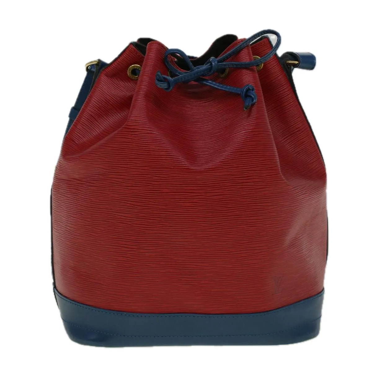 Trendy Inspired Louis Vuitton Epi Noe Shoulder Bag Bicolor Red Blue M44084 Lv Auth 58724