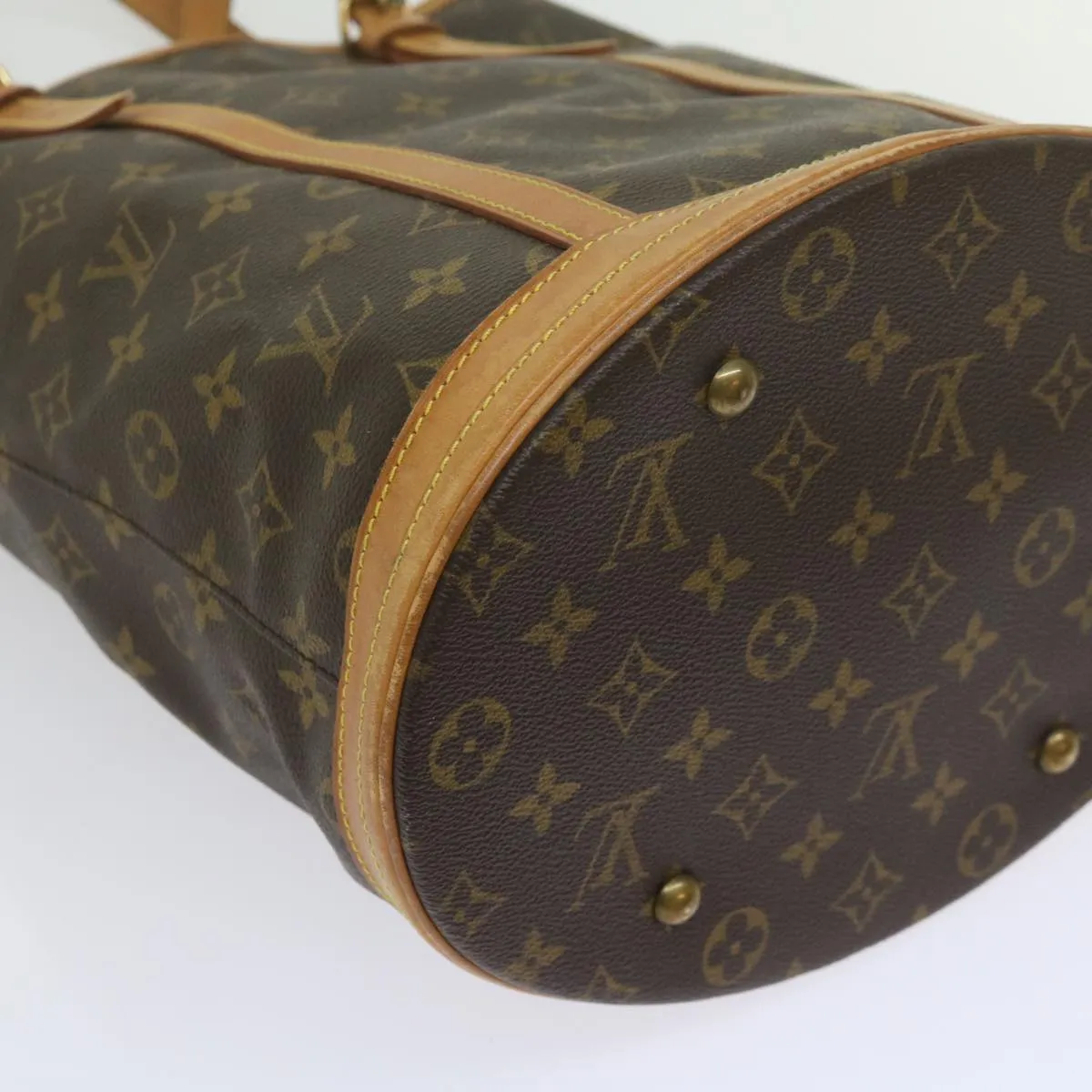 Trendy Inspired Louis Vuitton Monogram Bucket Gm Shoulder Bag M42236 Lv Auth Kk205