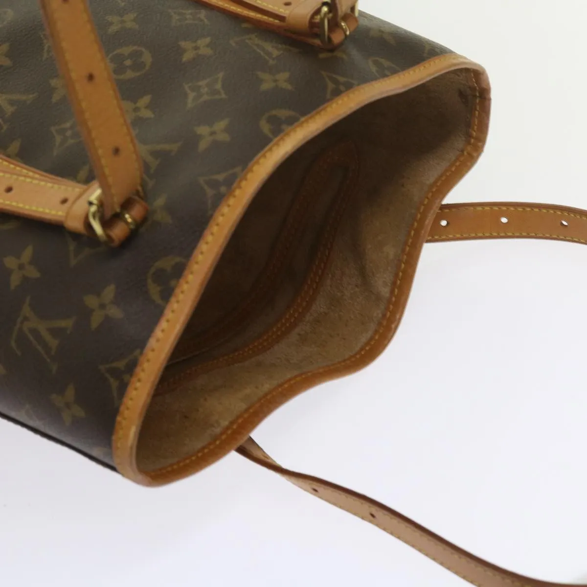 Trendy Inspired Louis Vuitton Monogram Bucket Gm Shoulder Bag M42236 Lv Auth Kk205