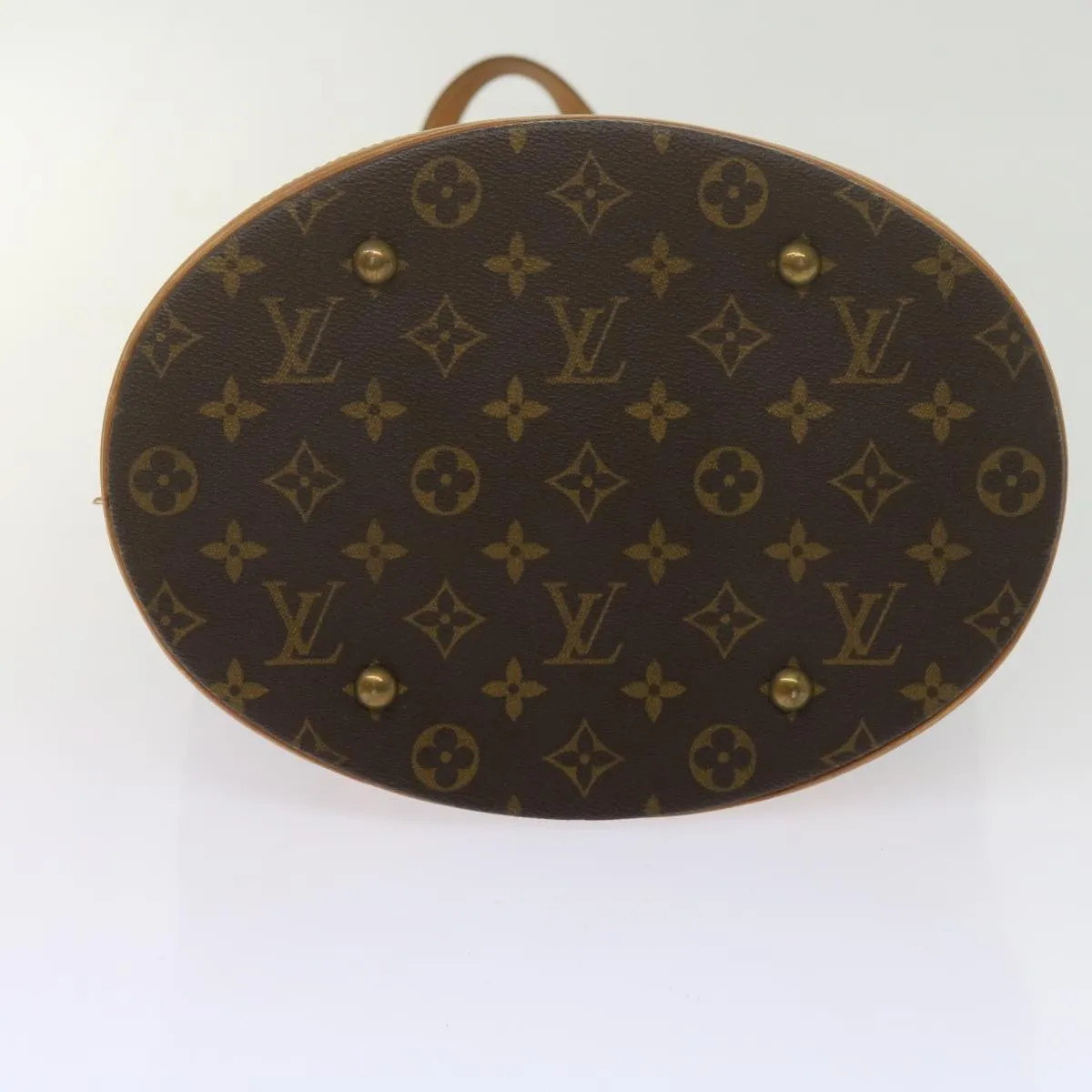 Trendy Inspired Louis Vuitton Monogram Bucket Gm Shoulder Bag M42236 Lv Auth Kk205