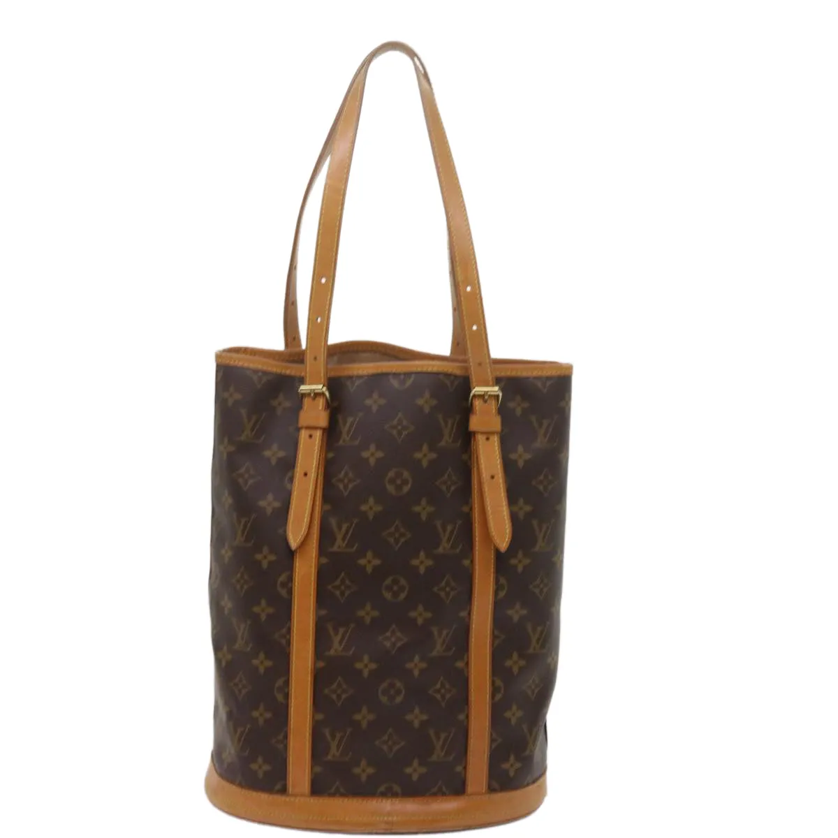 Trendy Inspired Louis Vuitton Monogram Bucket Gm Shoulder Bag M42236 Lv Auth Kk205