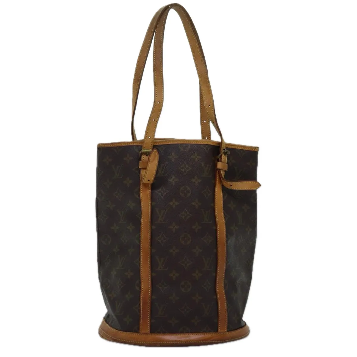 Trendy Inspired Louis Vuitton Monogram Bucket Gm Shoulder Bag Vintage M42236 Lv Auth Bs14144