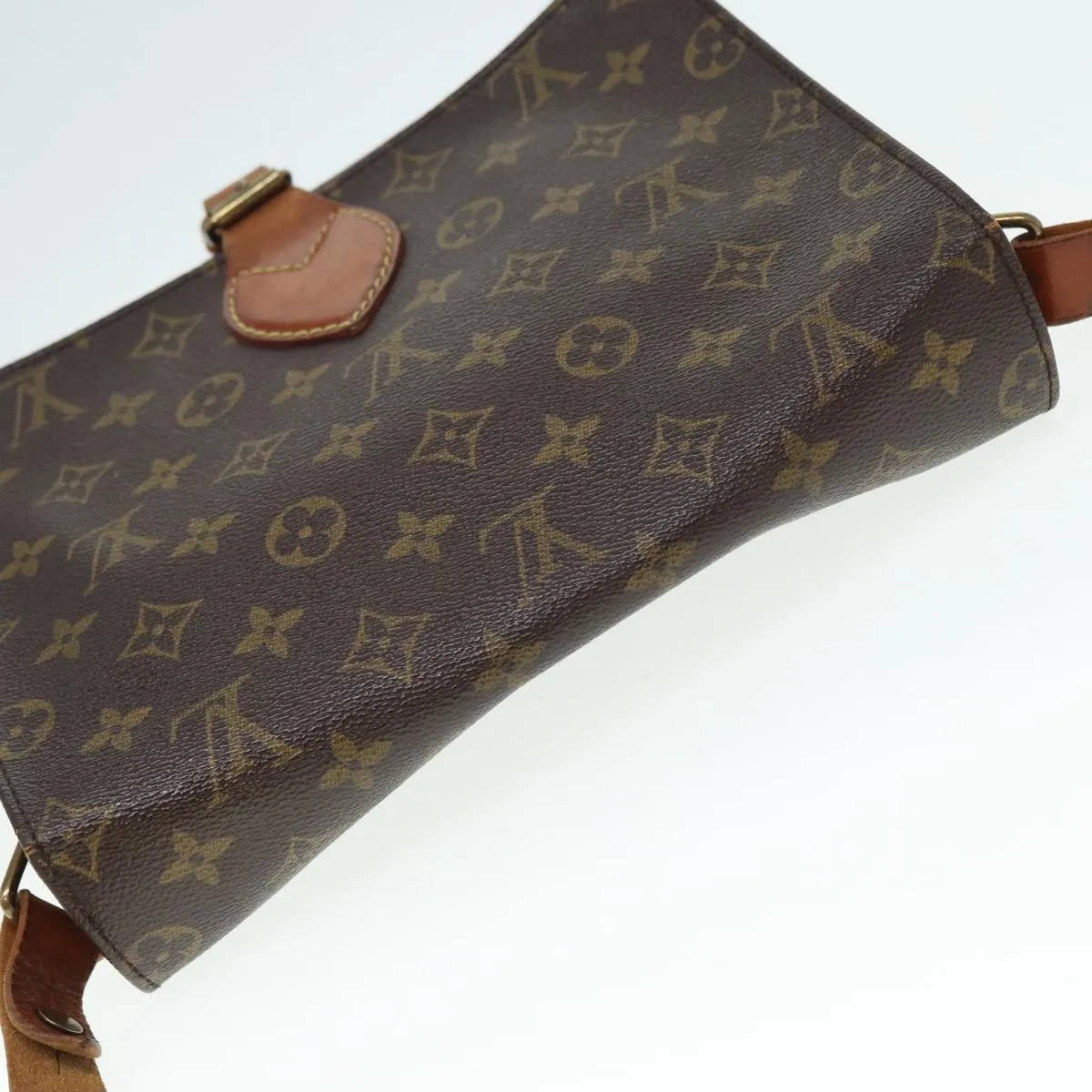 Trendy Inspired Louis Vuitton Monogram Cartouchiere Gm Shoulder Bag M51252 Lv Auth Bs17508