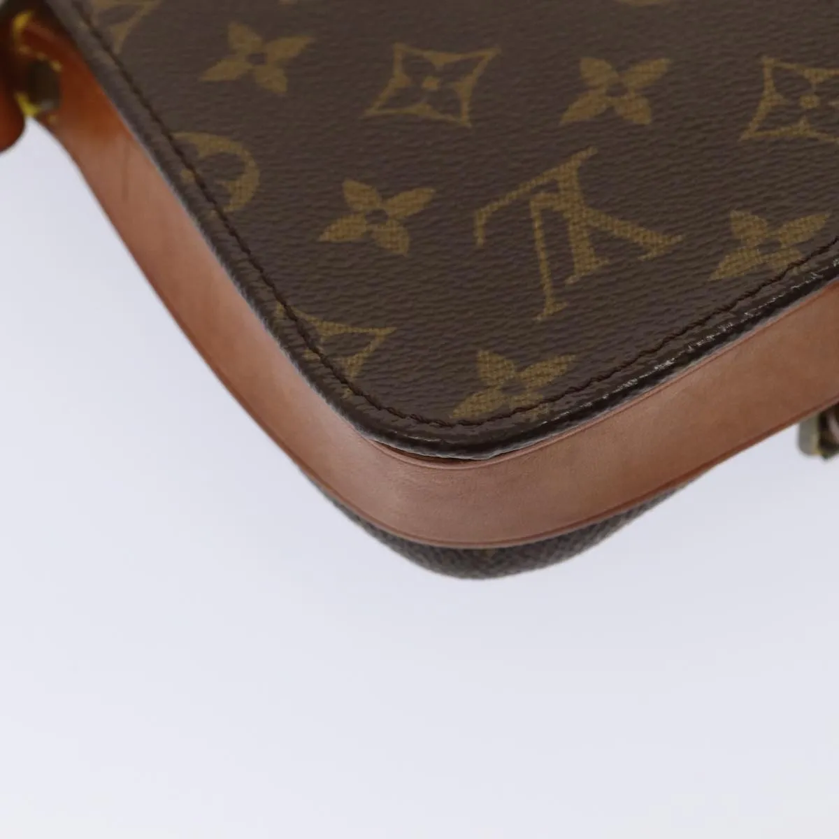 Trendy Inspired Louis Vuitton Monogram Cartouchiere Pm Shoulder Bag M51254 Lv Auth Bs17077