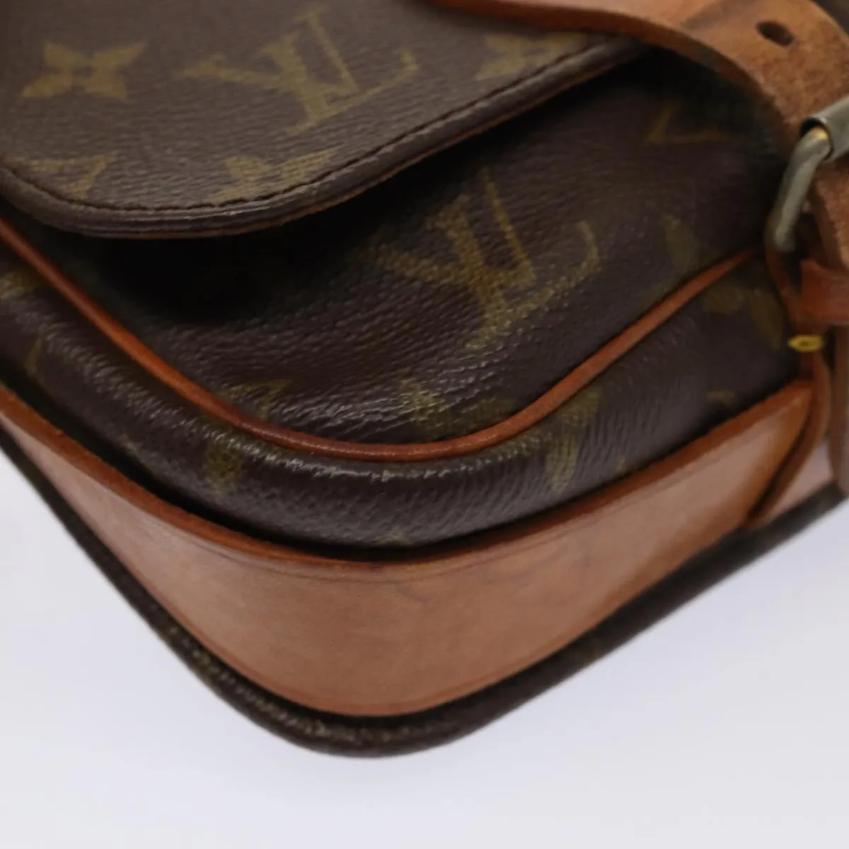 Trendy Inspired Louis Vuitton Monogram Cartouchiere Pm Shoulder Bag M51254 Lv Auth Bs17077