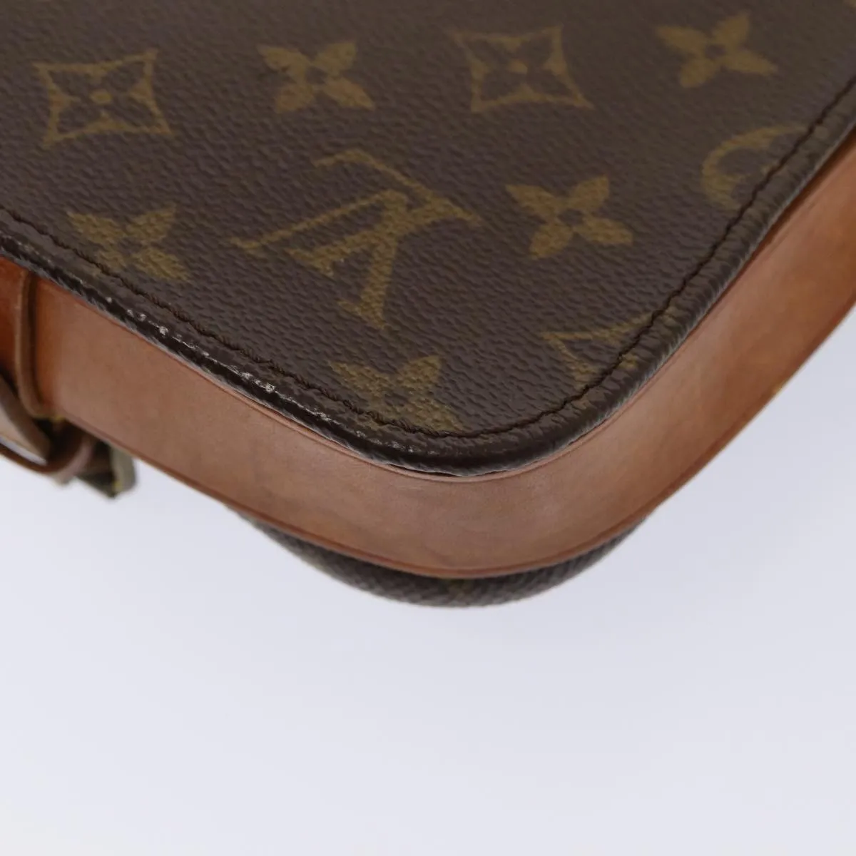 Trendy Inspired Louis Vuitton Monogram Cartouchiere Pm Shoulder Bag M51254 Lv Auth Bs17077