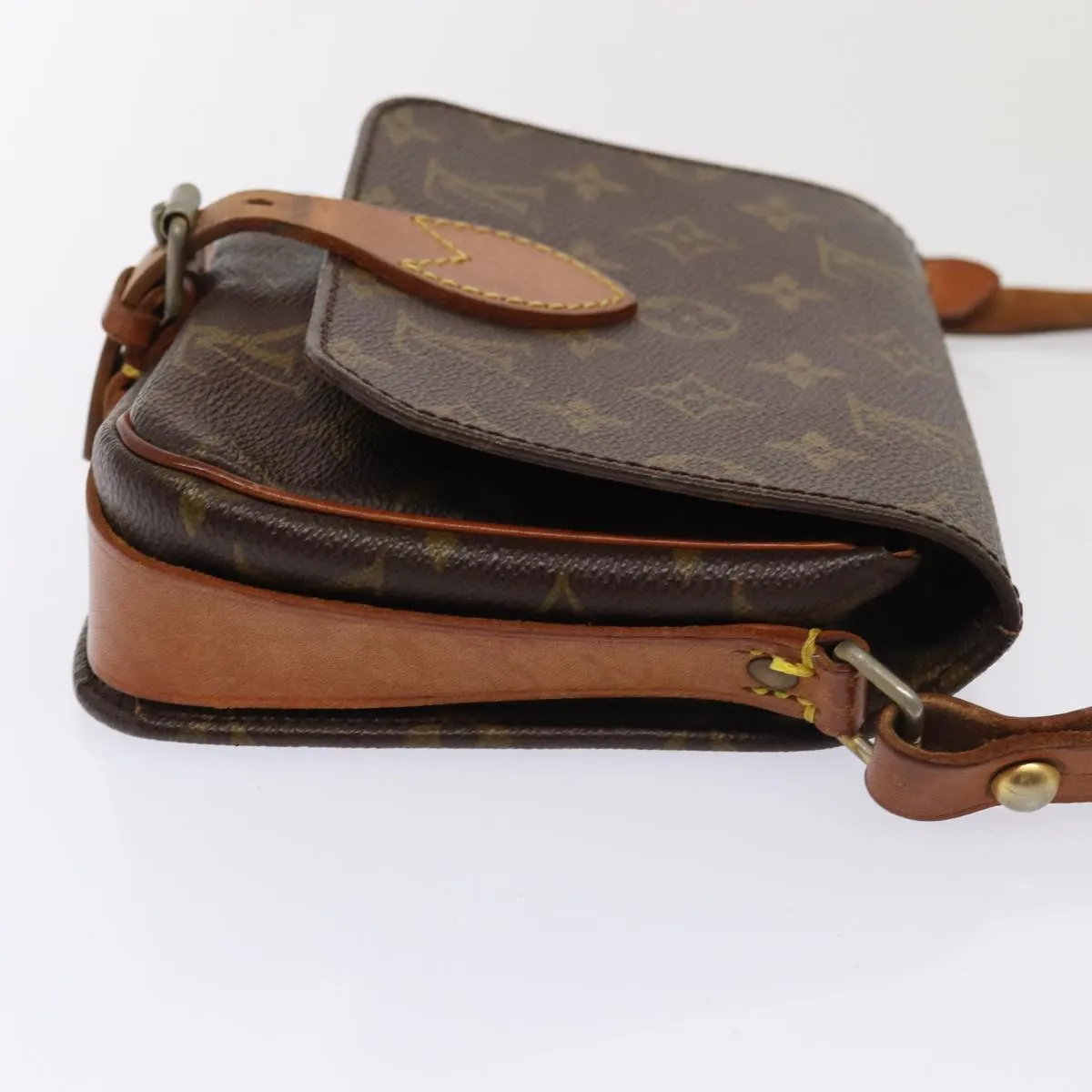 Trendy Inspired Louis Vuitton Monogram Cartouchiere Pm Shoulder Bag M51254 Lv Auth Bs17077