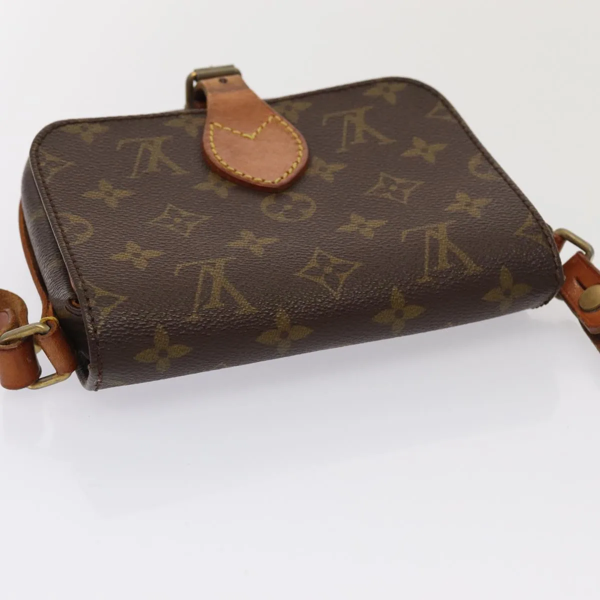 Trendy Inspired Louis Vuitton Monogram Cartouchiere Pm Shoulder Bag M51254 Lv Auth Bs17077