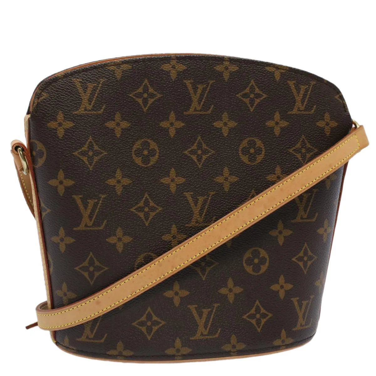 Trendy Inspired Louis Vuitton Monogram Drouot Shoulder Shoulder Bag M51290 Lv Auth Am4961