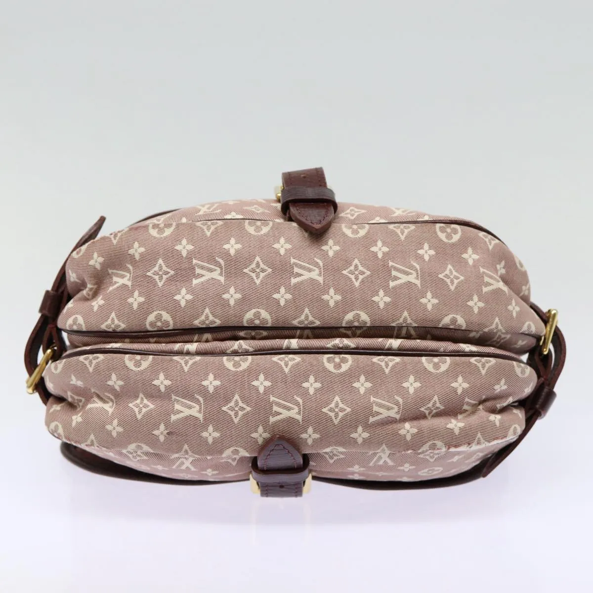 Trendy Inspired Louis Vuitton Monogram Idylle Saumur Pm Shoulder Bag Sepia M40669 Auth Bs17039