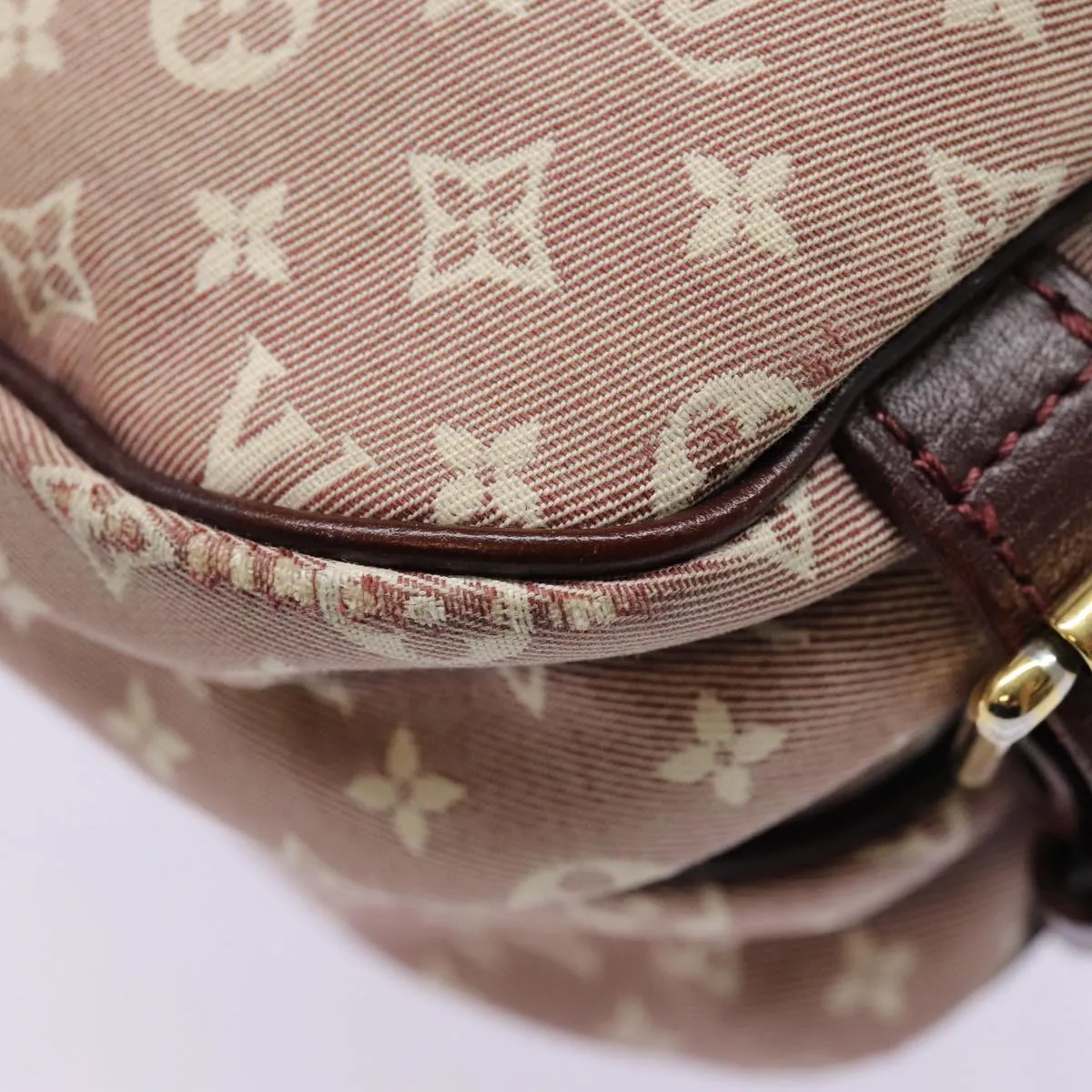 Trendy Inspired Louis Vuitton Monogram Idylle Saumur Pm Shoulder Bag Sepia M40669 Auth Bs17039