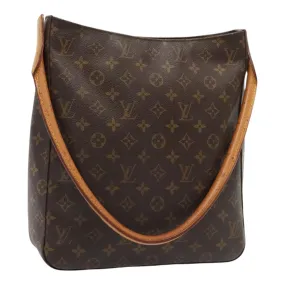 Trendy Inspired Louis Vuitton Monogram Looping Gm Shoulder Bag M51145 Lv Auth 88908