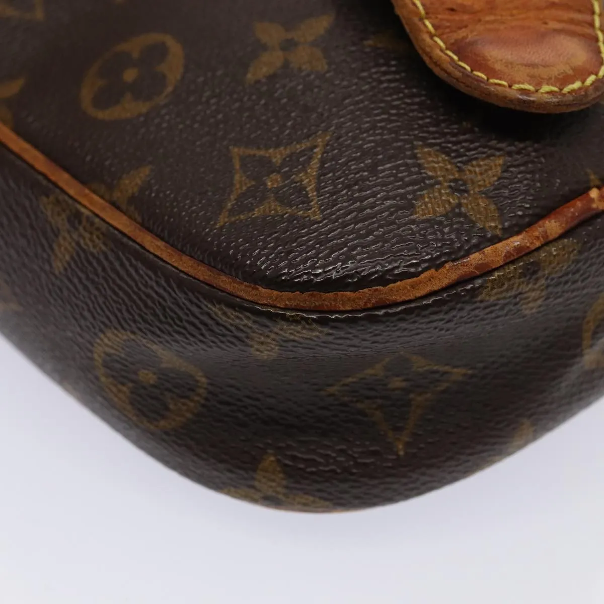 Trendy Inspired Louis Vuitton Monogram Pochette Gange Shoulder Bag M51870 Lv Auth 88005