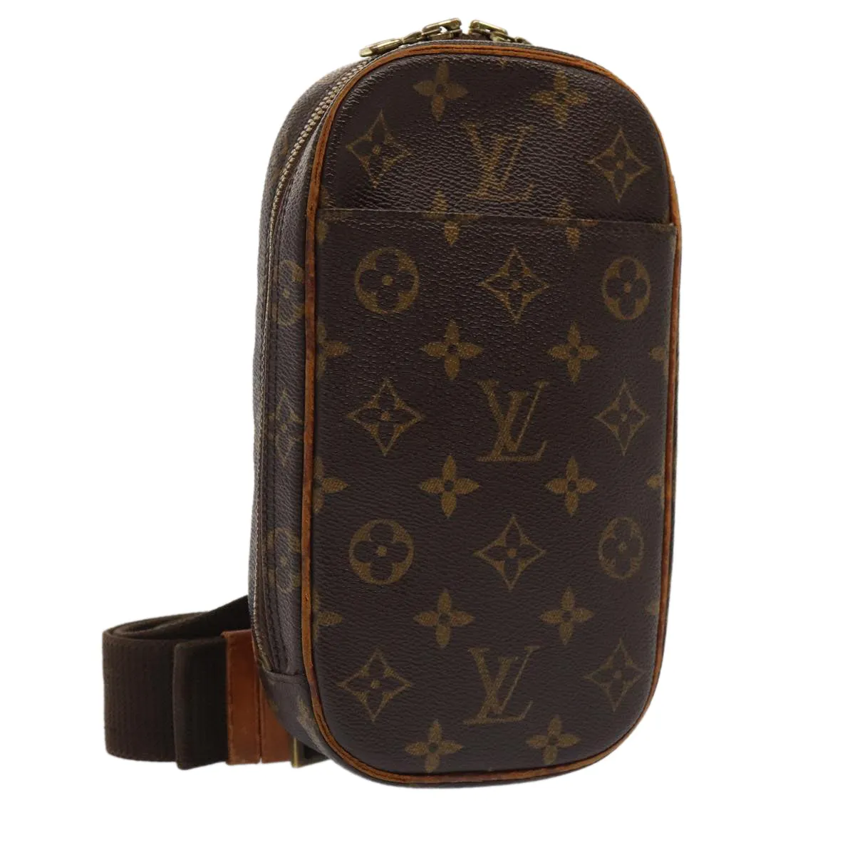 Trendy Inspired Louis Vuitton Monogram Pochette Gange Shoulder Bag M51870 Lv Auth 88005