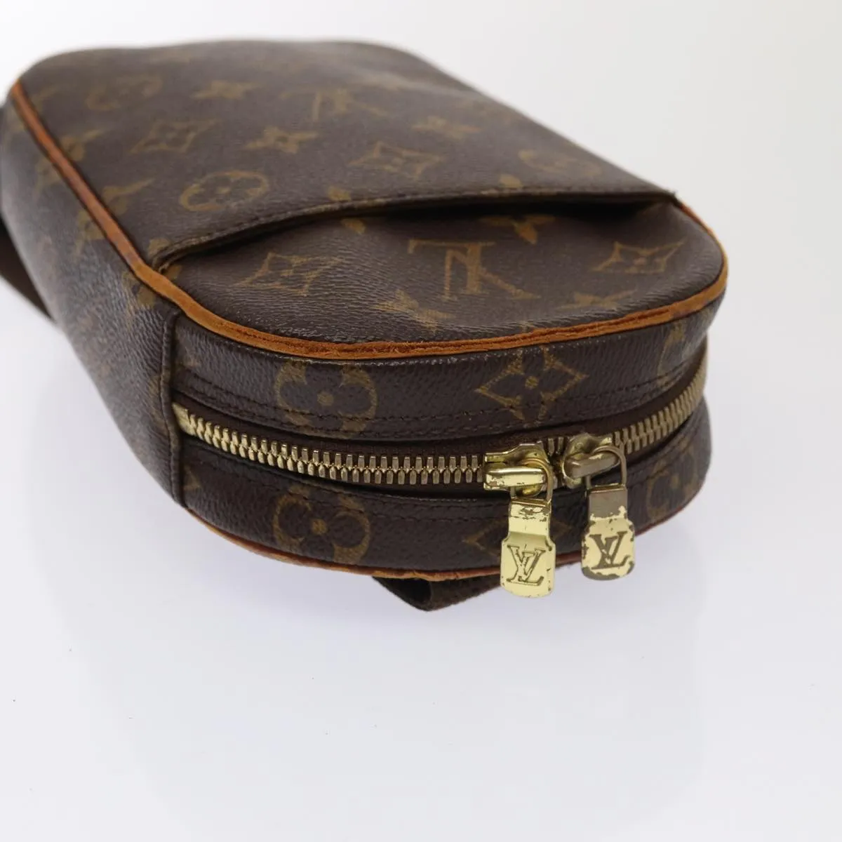 Trendy Inspired Louis Vuitton Monogram Pochette Gange Shoulder Bag M51870 Lv Auth 88005