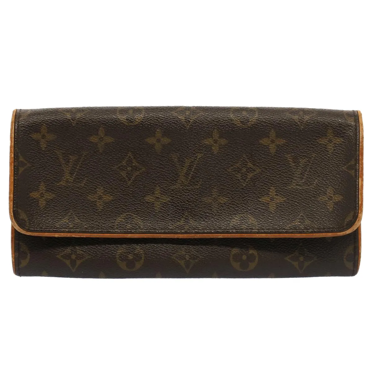 Trendy Inspired Louis Vuitton Monogram Pochette Twin Gm Shoulder Bag M51852 Lv Auth Fm2677