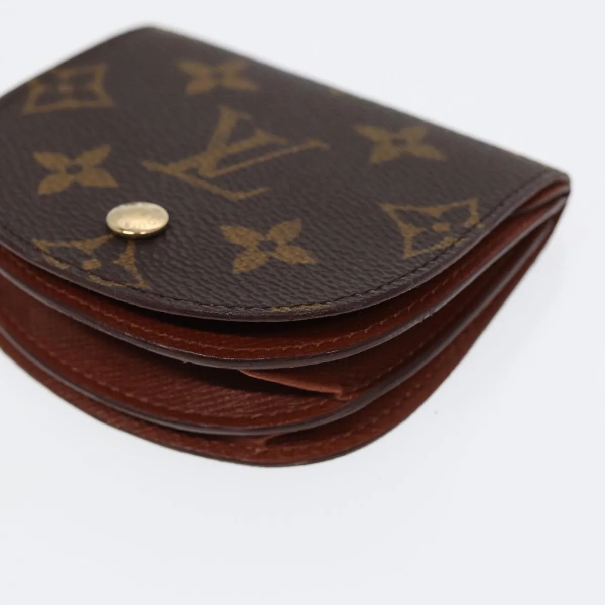 Trendy Inspired Louis Vuitton Monogram Porte Monnaie Guze Coin Purse M61970 Lv Auth Th5247