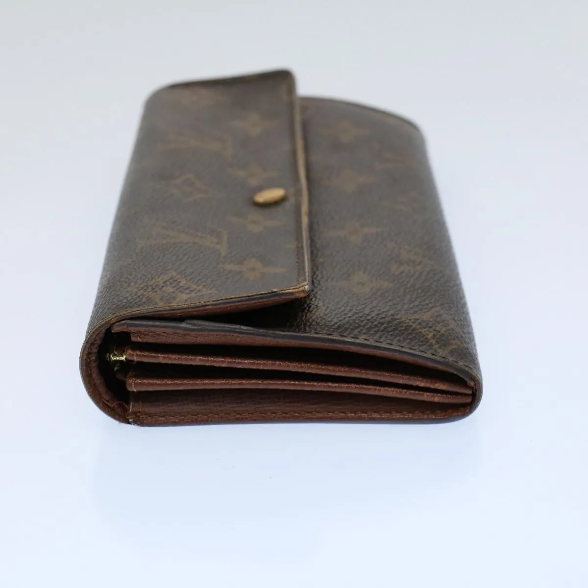 Trendy Inspired Louis Vuitton Monogram Portefeuille Sarah Long Wallet M60531 Lv Auth 56153