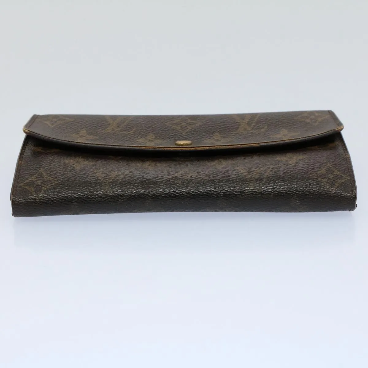 Trendy Inspired Louis Vuitton Monogram Portefeuille Sarah Long Wallet M60531 Lv Auth 56153