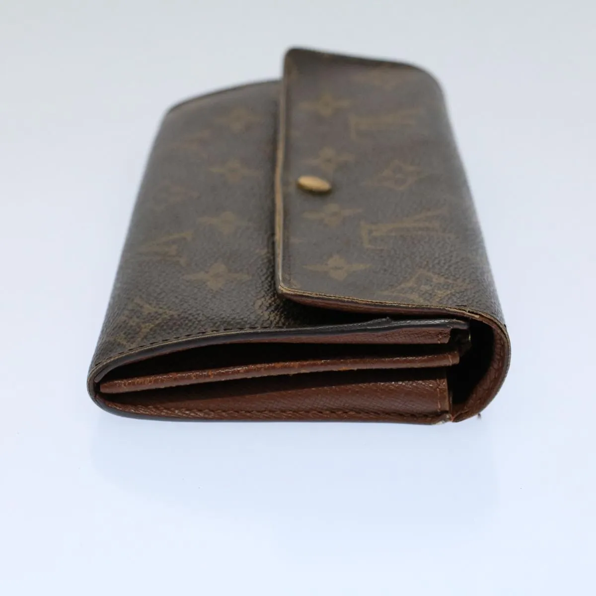 Trendy Inspired Louis Vuitton Monogram Portefeuille Sarah Long Wallet M60531 Lv Auth 56153