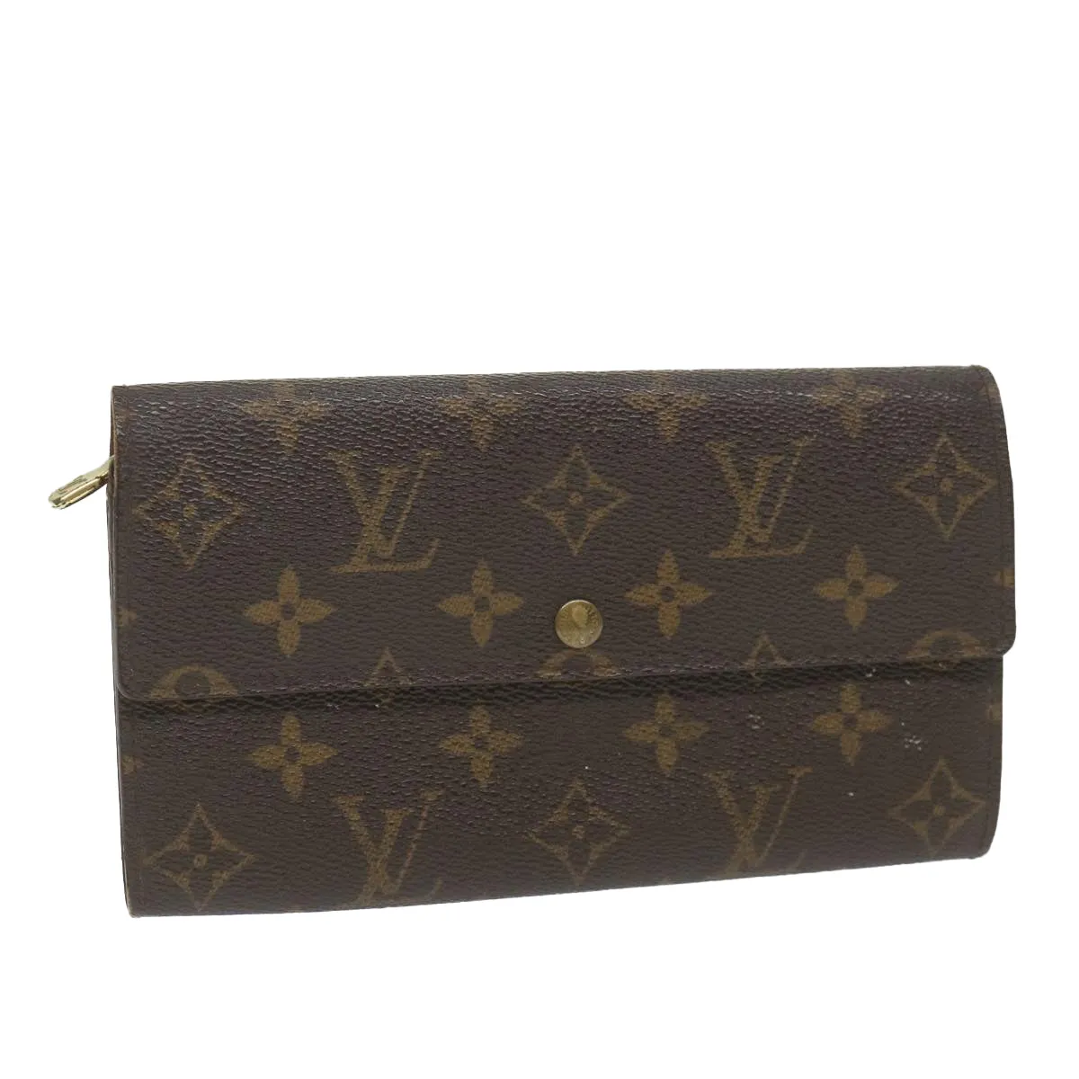 Trendy Inspired Louis Vuitton Monogram Portefeuille Sarah Long Wallet M60531 Lv Auth Bs9879