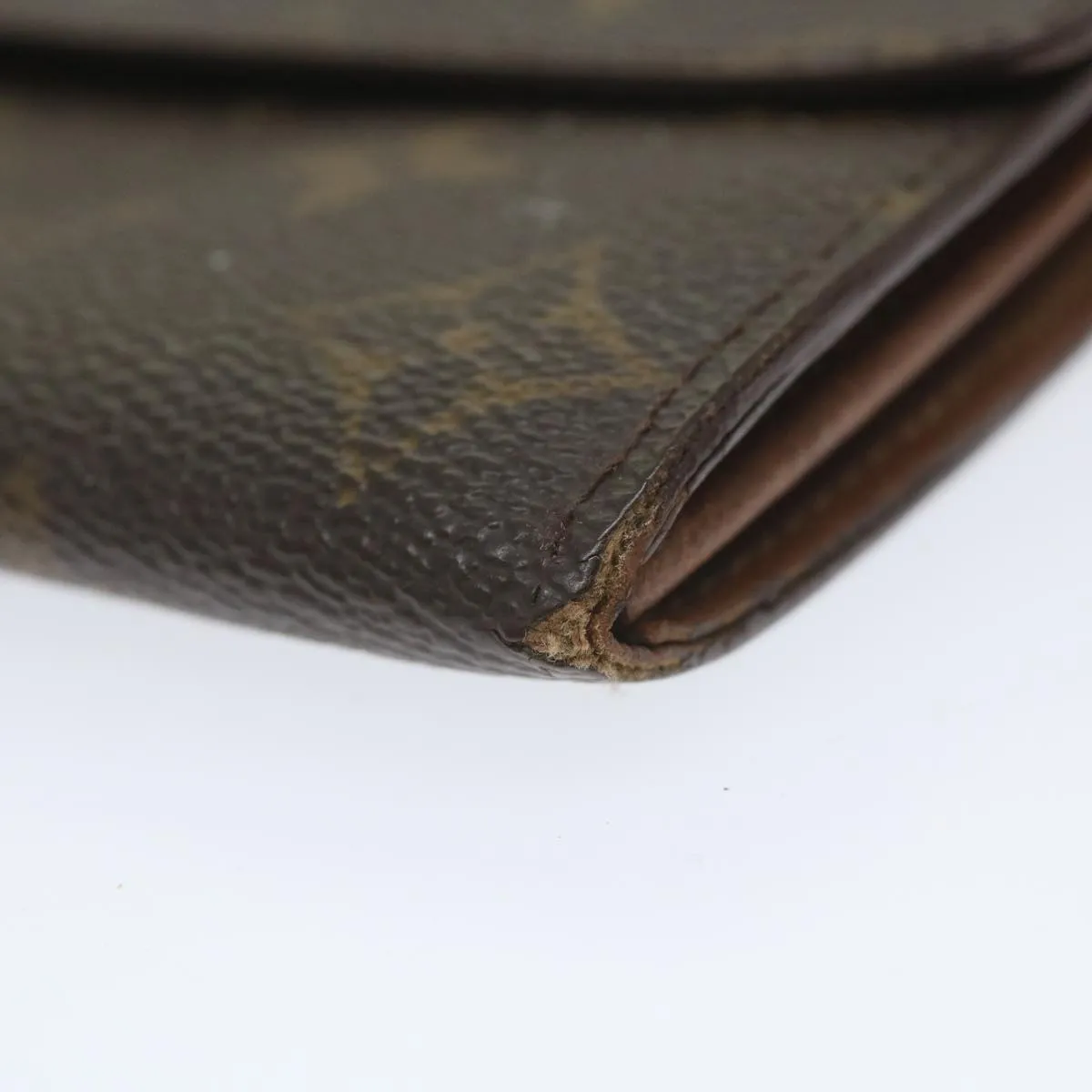 Trendy Inspired Louis Vuitton Monogram Portefeuille Sarah Long Wallet M60531 Lv Auth Bs9879