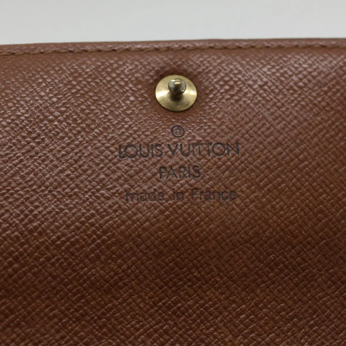 Trendy Inspired Louis Vuitton Monogram Portefeuille Sarah Long Wallet M60531 Lv Auth Bs9879