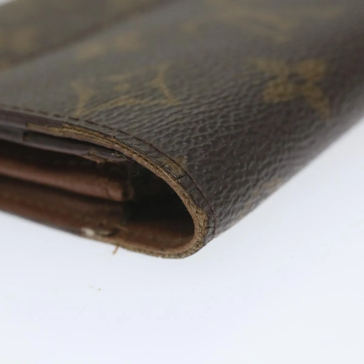 Trendy Inspired Louis Vuitton Monogram Portefeuille Sarah Long Wallet M60531 Lv Auth Bs9879