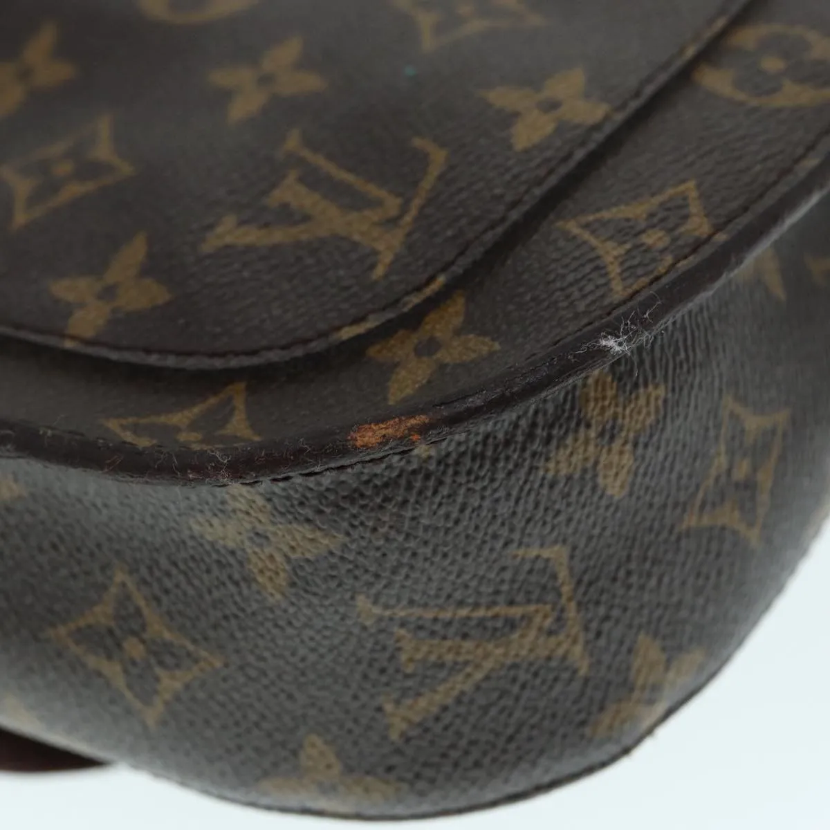 Trendy Inspired Louis Vuitton Monogram Saint Cloud Gm Shoulder Bag M51242 Lv Auth 89298