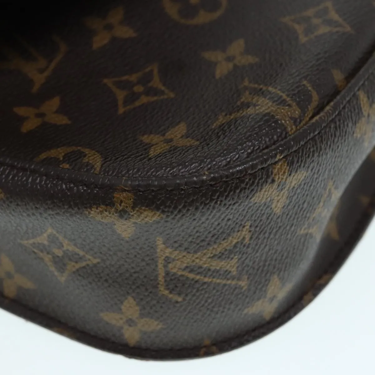 Trendy Inspired Louis Vuitton Monogram Saint Cloud Gm Shoulder Bag M51242 Lv Auth 89298