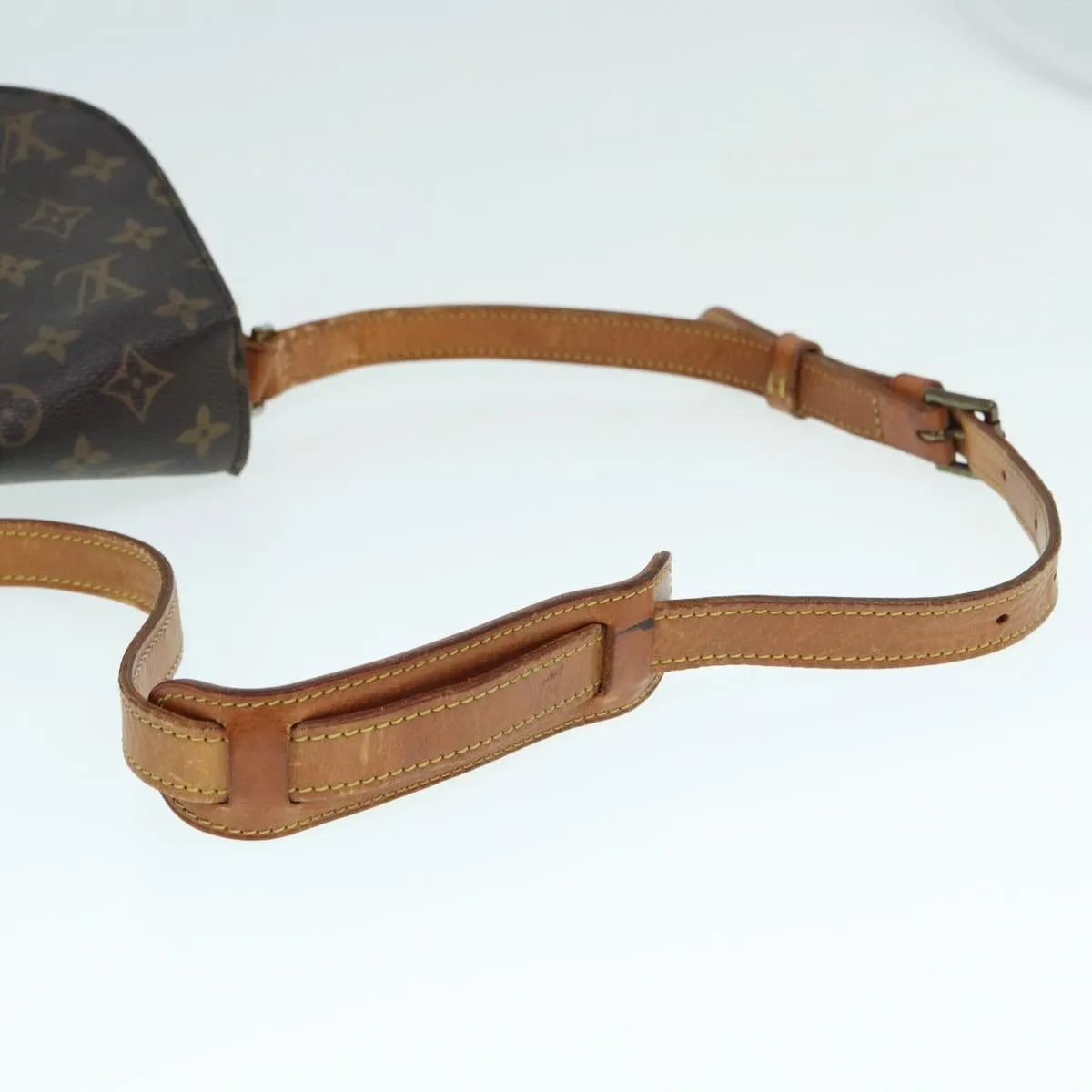 Trendy Inspired Louis Vuitton Monogram Saint Cloud Gm Shoulder Bag M51242 Lv Auth 89298