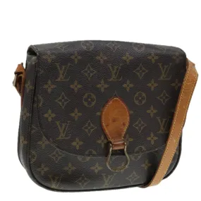 Trendy Inspired Louis Vuitton Monogram Saint Cloud Gm Shoulder Bag M51242 Lv Auth 89298