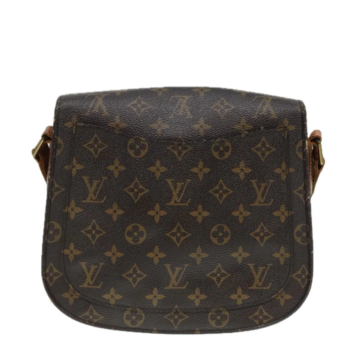 Trendy Inspired Louis Vuitton Monogram Saint Cloud Gm Shoulder Bag M51242 Lv Auth 89298