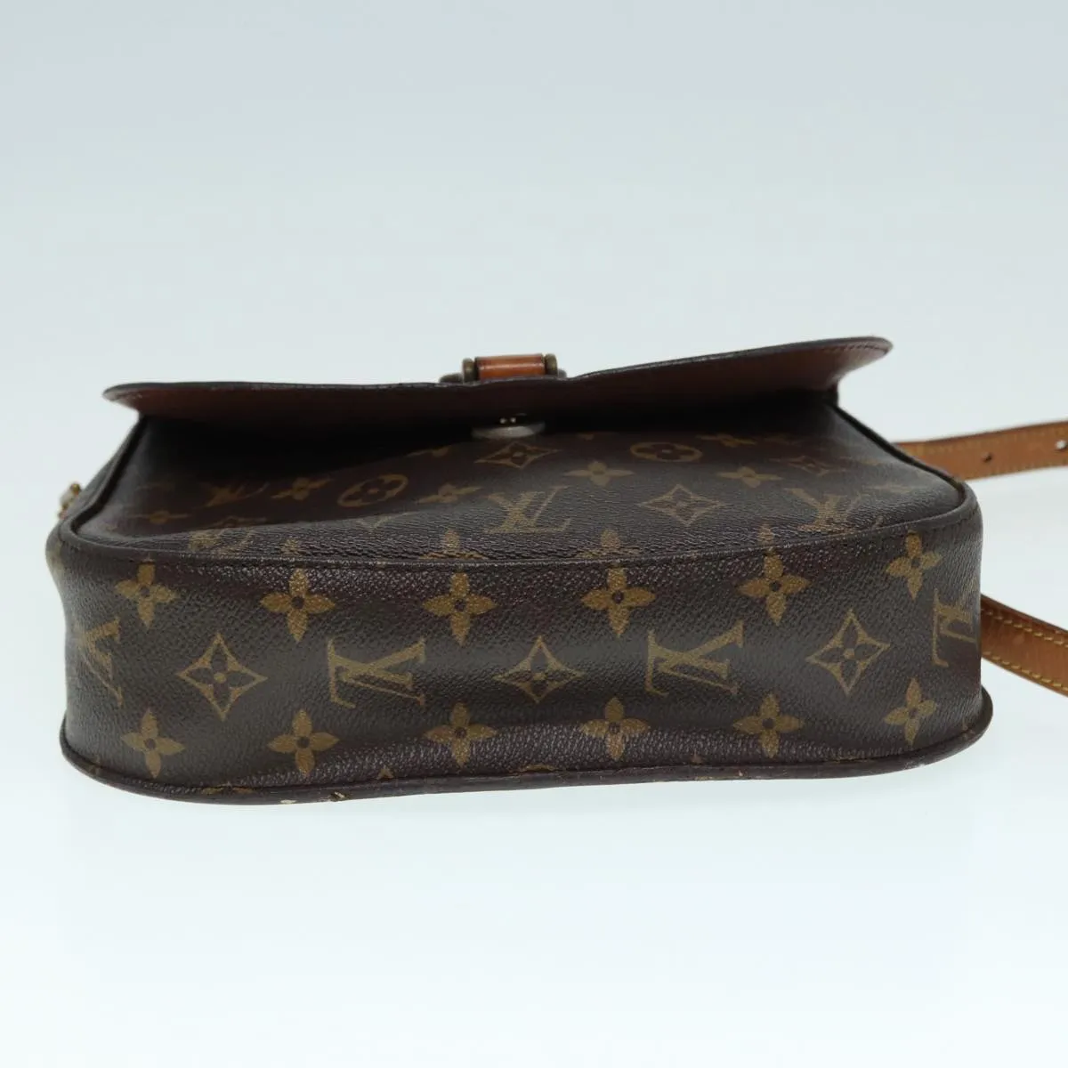 Trendy Inspired Louis Vuitton Monogram Saint Cloud Gm Shoulder Bag M51242 Lv Auth 89298