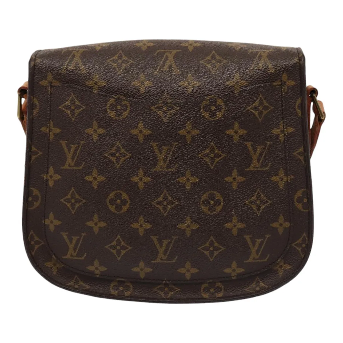 Trendy Inspired Louis Vuitton Monogram Saint Cloud Gm Shoulder Bag M51242 Lv Auth Ar12475