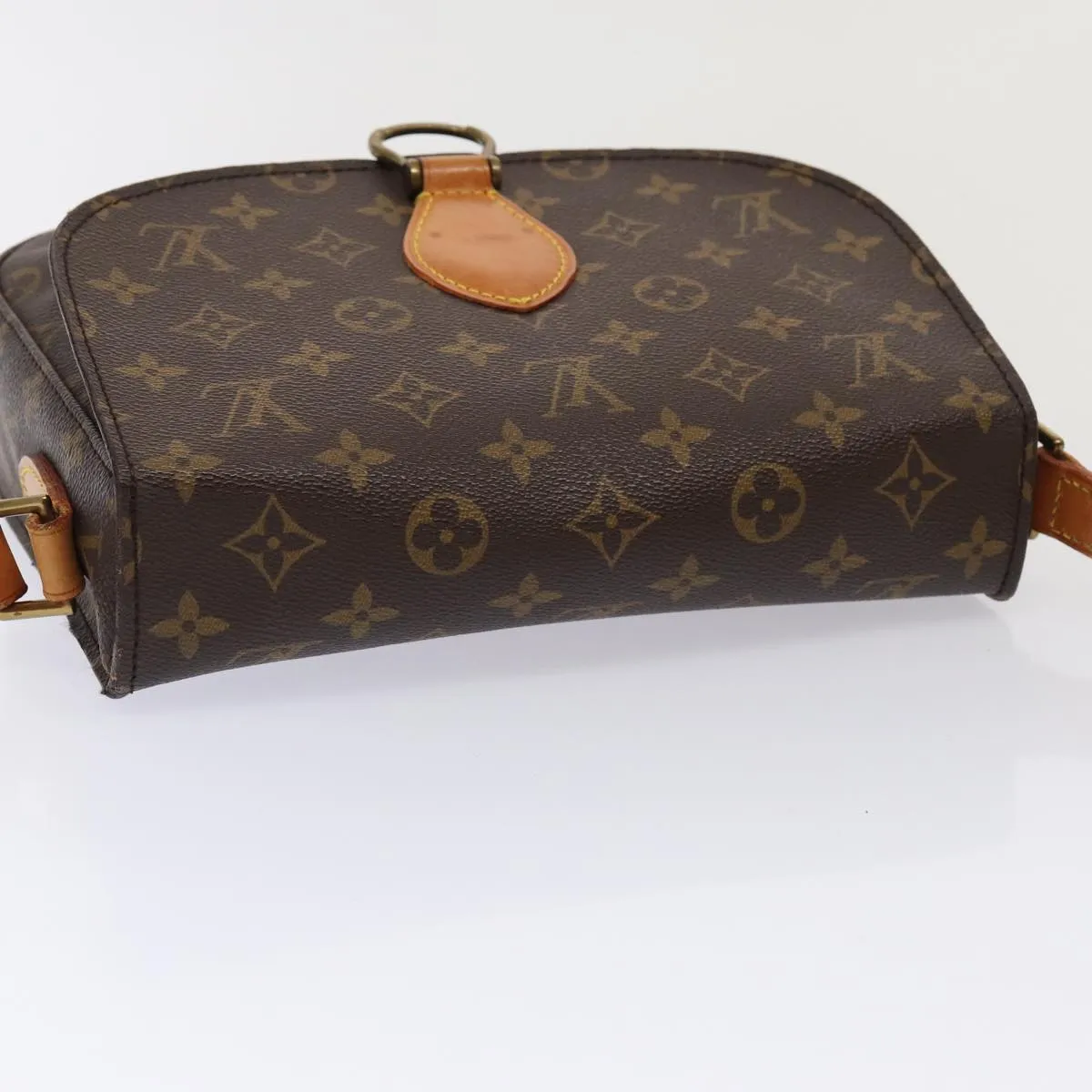 Trendy Inspired Louis Vuitton Monogram Saint Cloud Gm Shoulder Bag M51242 Lv Auth Ar12475