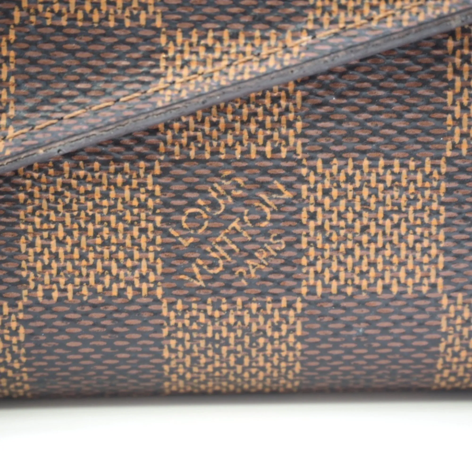 Trendy Inspired Louis Vuitton N60114 Portefeuil Sarah Damier Long Wallet Brown Women's