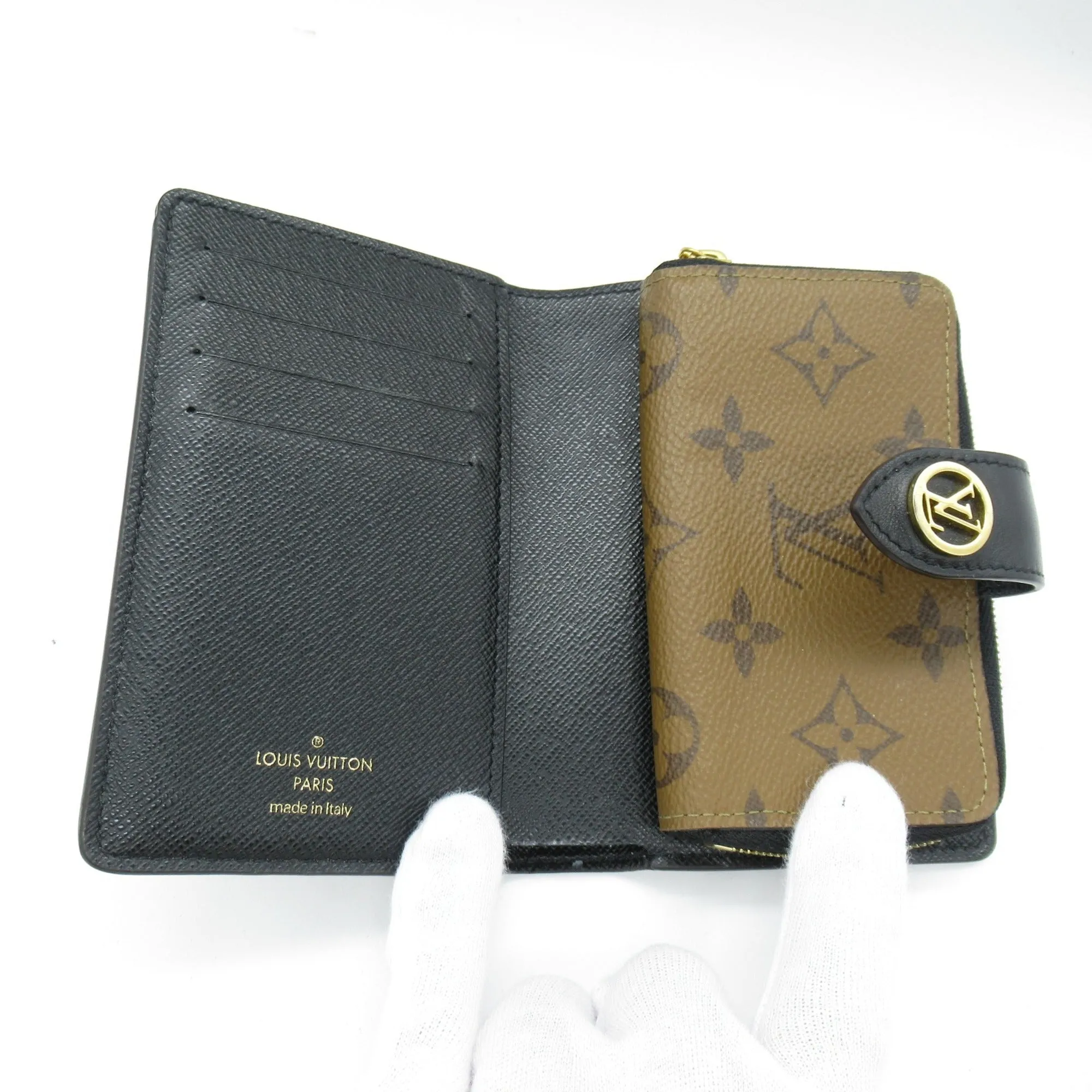 Trendy Inspired Louis Vuitton Portefeiulle Juliet Brown Monogram / Giant Pvc Coated Canvas M69432