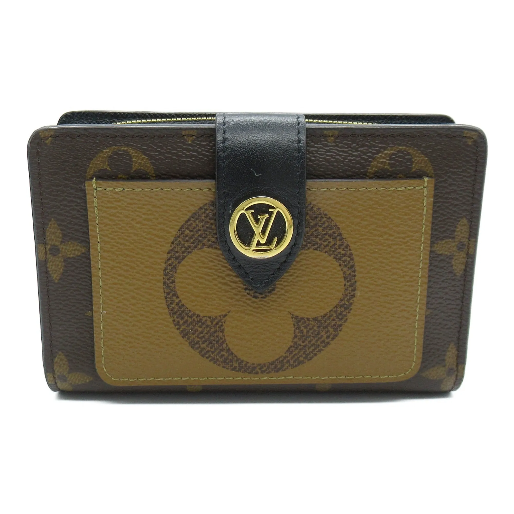 Trendy Inspired Louis Vuitton Portefeiulle Juliet Brown Monogram / Giant Pvc Coated Canvas M69432