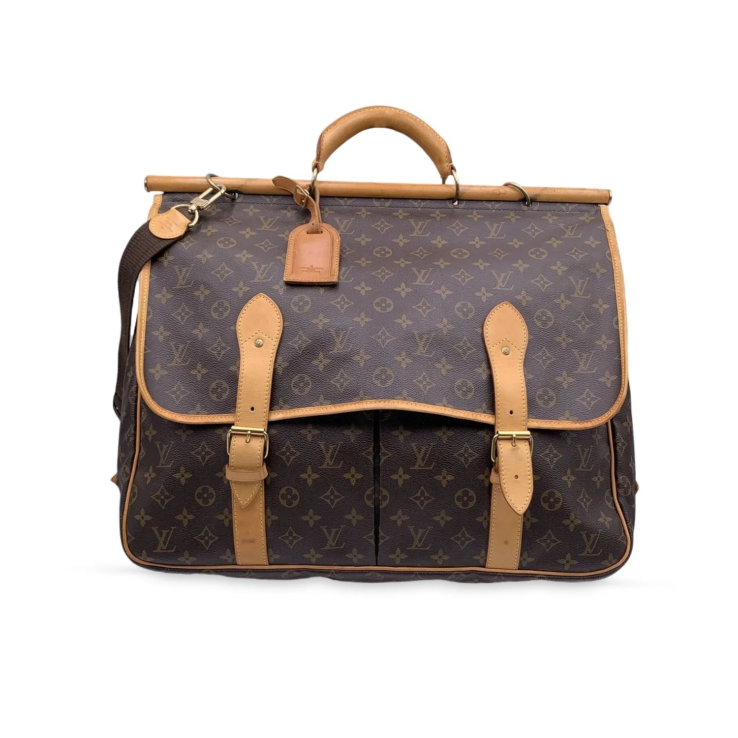 Trendy Inspired Louis Vuitton Vintage Monogram Canvas Garment Bag Chasse M41140