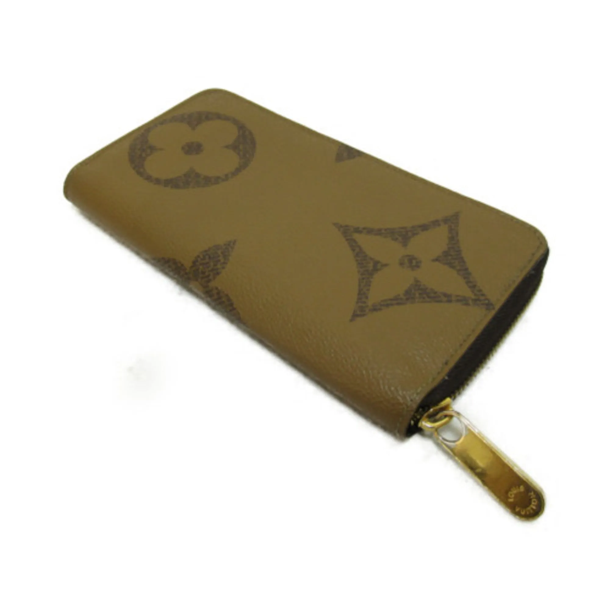 Trendy Inspired Louis Vuitton Zippy Wallet Brown Monogram / Giant Reverse Pvc Coated Canvas M69353