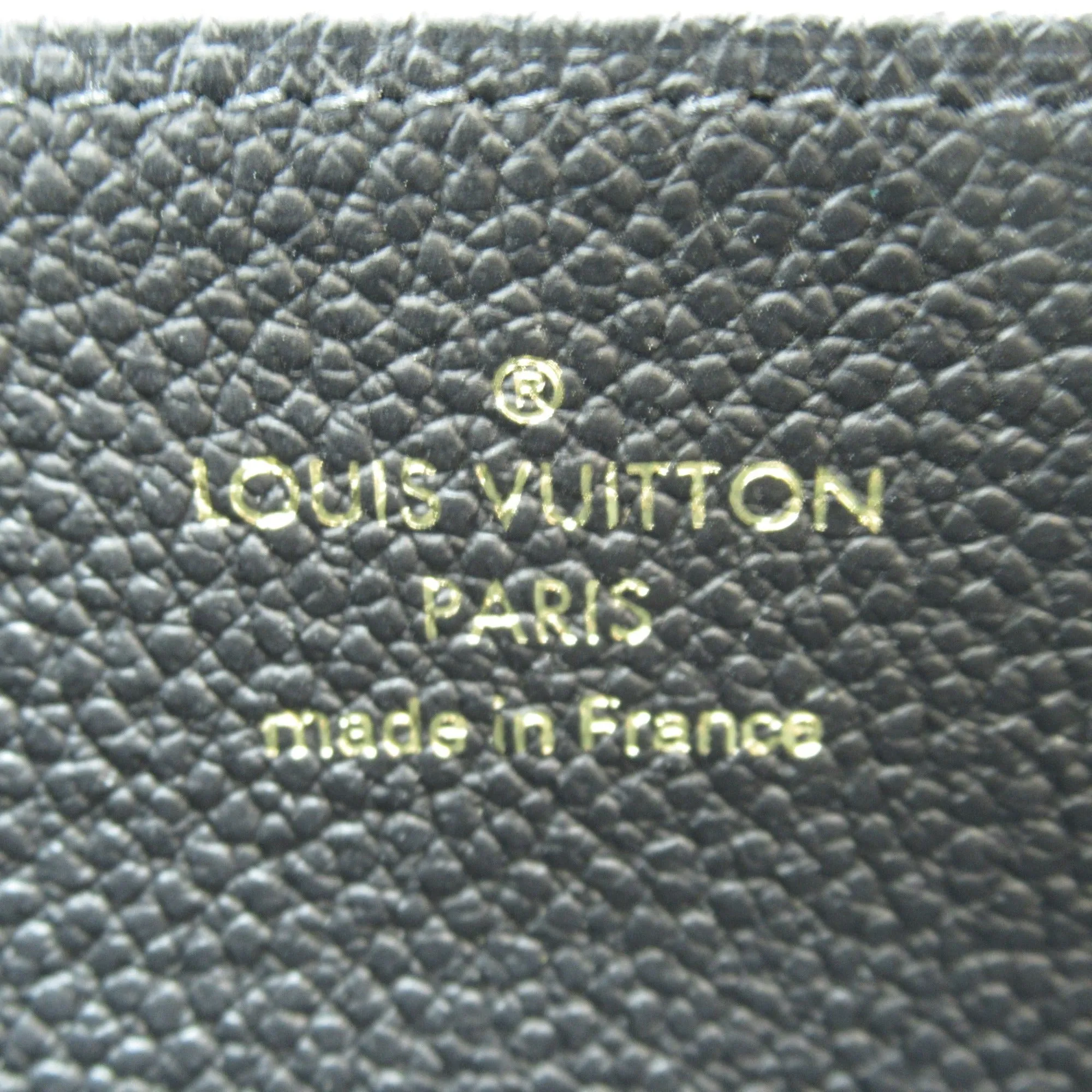 Trendy Inspired Louis Vuitton Zippy Wallet Purse Black Black Monogram Empreinte Leather M61864