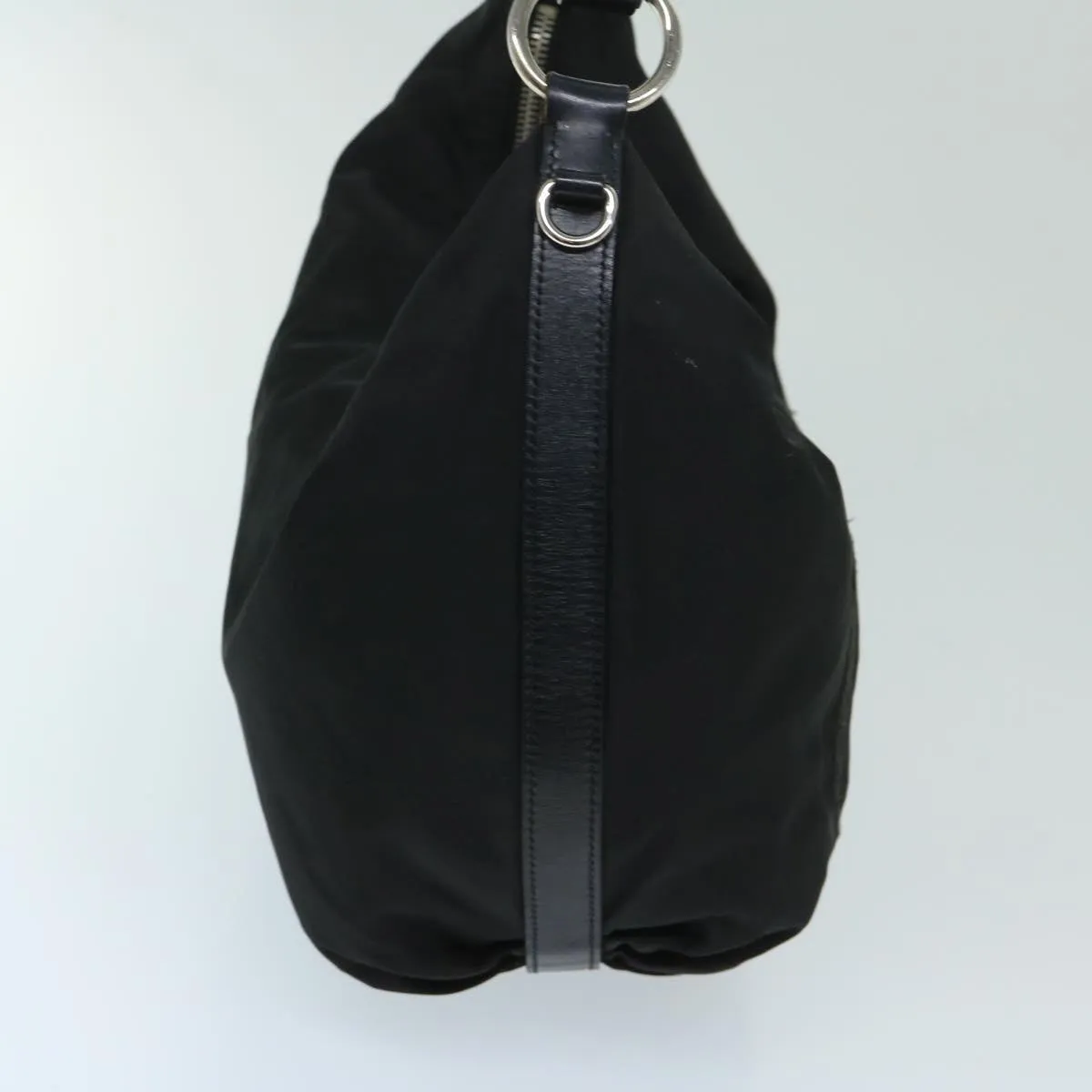 Trendy Inspired Prada Shoulder Bag Nylon Black Auth Am5930