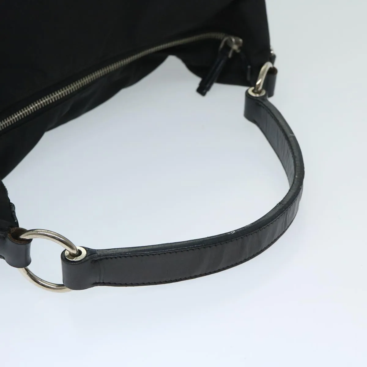 Trendy Inspired Prada Shoulder Bag Nylon Black Auth Am5930