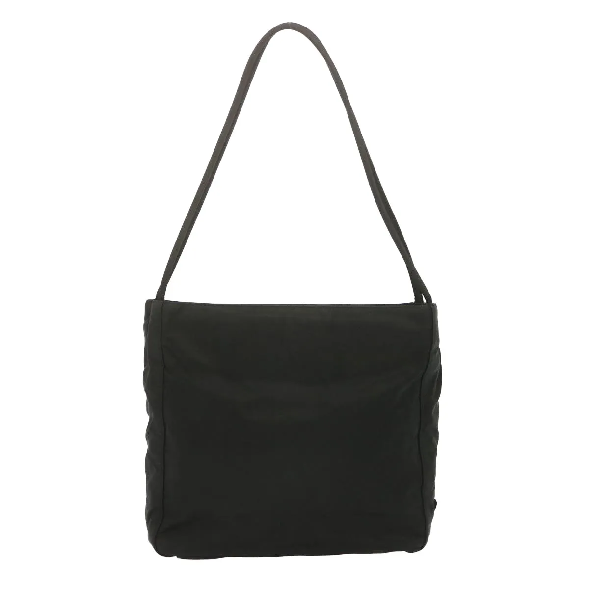 Trendy Inspired Prada Shoulder Bag Nylon Black Auth Bs12830