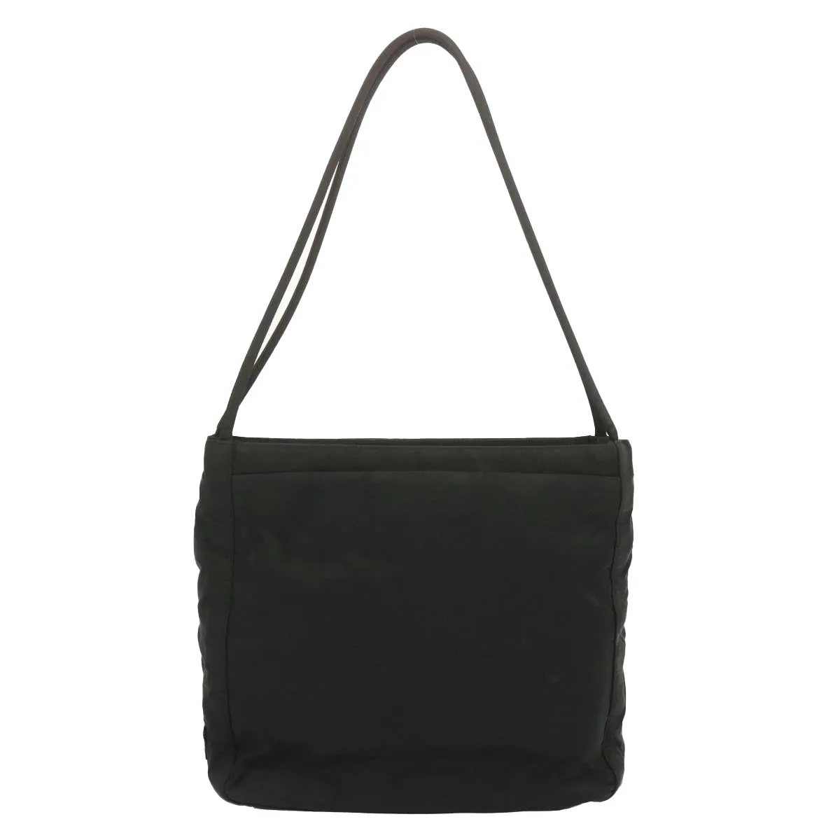 Trendy Inspired Prada Shoulder Bag Nylon Black Auth Bs12830