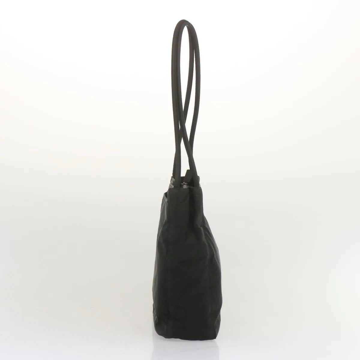 Trendy Inspired Prada Shoulder Bag Nylon Black Auth Bs12830