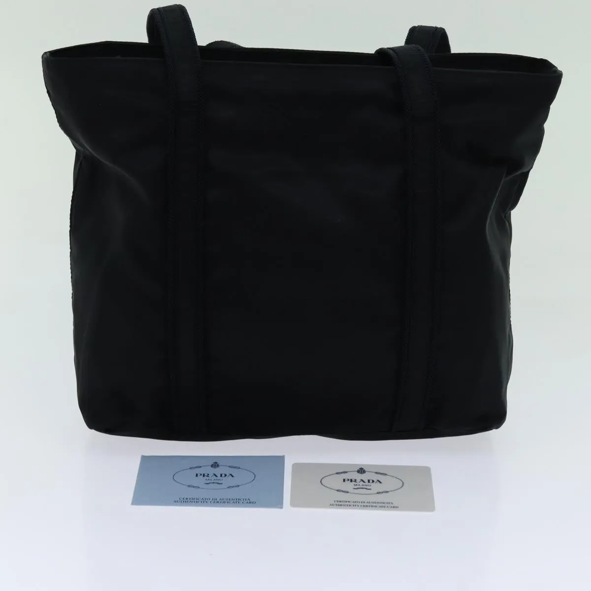 Trendy Inspired Prada Shoulder Bag Nylon Black Auth Yk11639